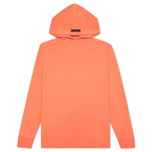 NWT ESSENTIALS FEAR OF GOD RELAXED HOODIE IN CORAL